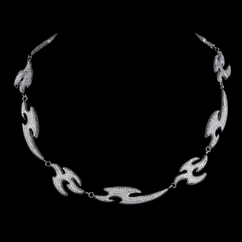 .925 STERLING SILVER TRIBAL CHAIN