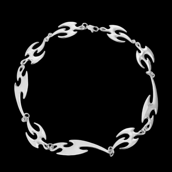 UPDATED SILVER TRIBAL CHAIN