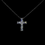 MICRO CROSS NECKLACE