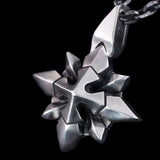 SPIKED STAR NECKLACE