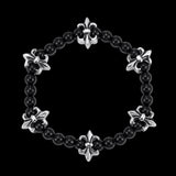 GOTHIC SPADE BEAD BRACELET