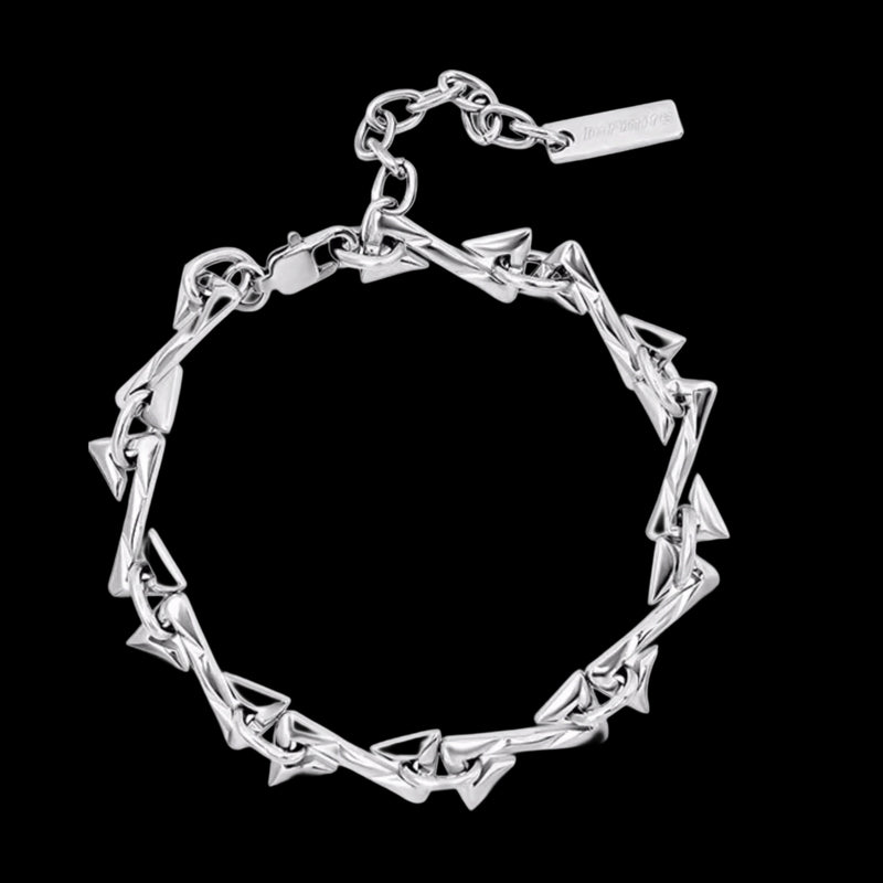 SPIKED CHAIN BRACELET