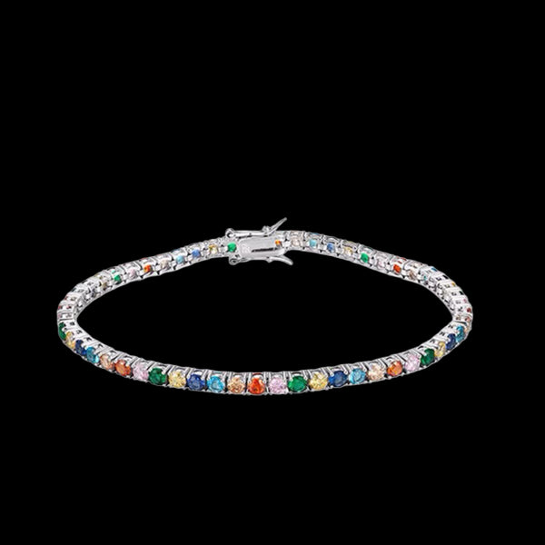 RAINBOW TENNIS BRACELET