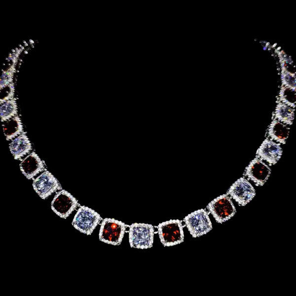 VAMPIRE BLOOD DIAMOND NECKLACE